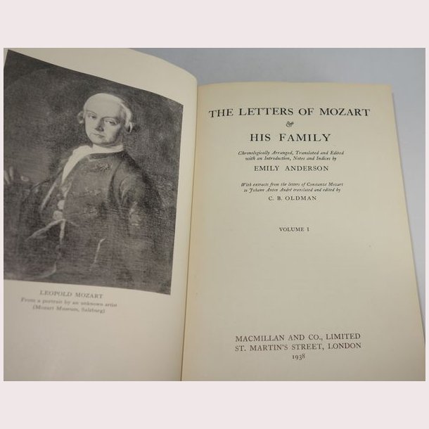 Letters of Mozart and his Family 