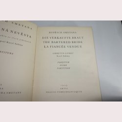 Die Verkaufte Braut / The Bartered Bride / La Fianc&eacute;e Vendue