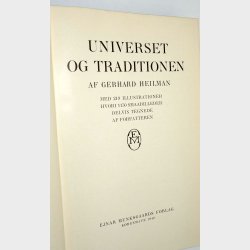 Universet og traditionen: Gerhard Heilman