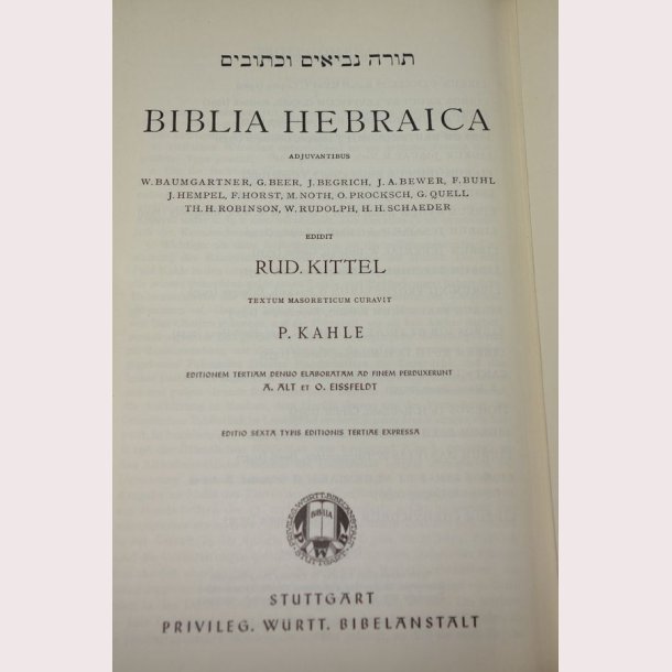 Biblia Hebraica