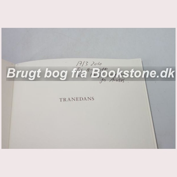 Tranedans - signeret 