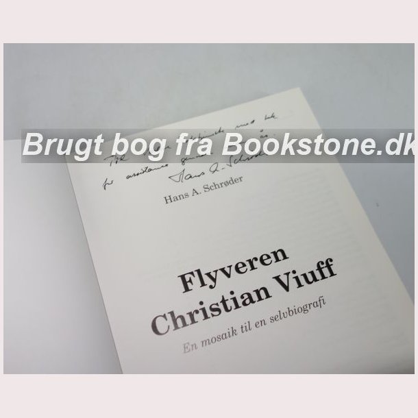 Flyveren Christian Viuff - signeret 