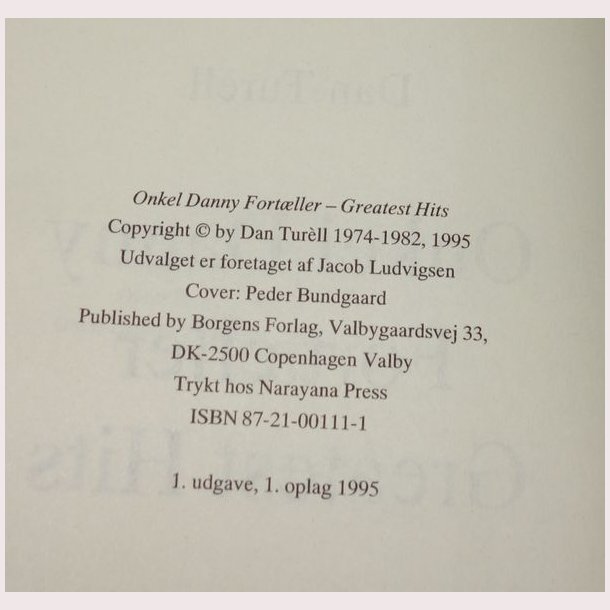 Onkel Danny fortller Greatest Hits 