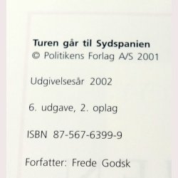 Turen gr til Sydspanien