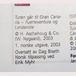 Turen gr til Gran Canaria