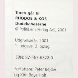 Turen gr til Rhodos &amp; Kos - Dodekaneserne