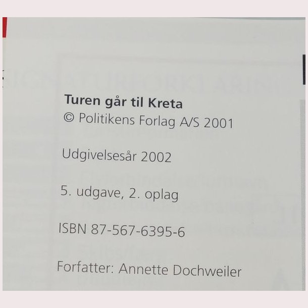 Turen gr til Kreta