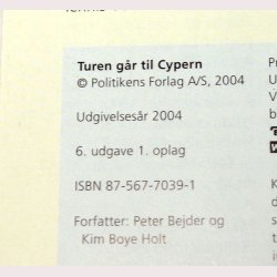 Turen gr til Cypern