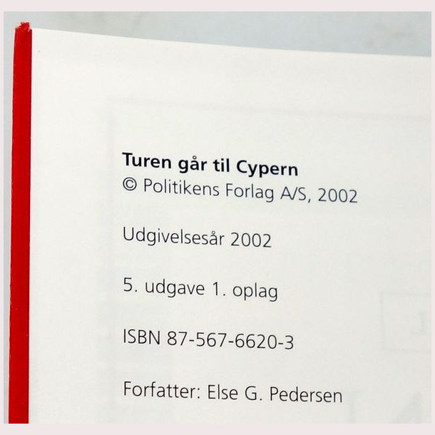 Turen gr til Cypern
