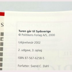 Turen gr til Sydsverige