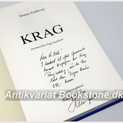 Krag - mennesket bag masken - signeret 