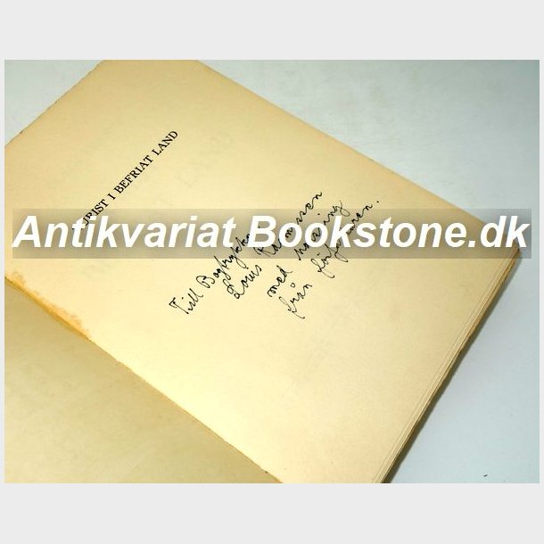 Turist i befriat land: Claes Krantz (signeret)