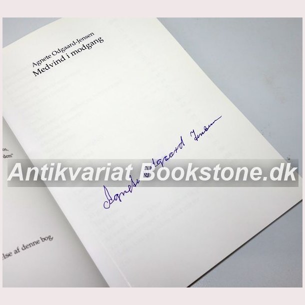 Medvind i modgang - signeret