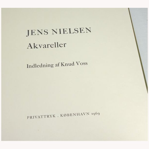 Jens Nielsen - Akvareller 