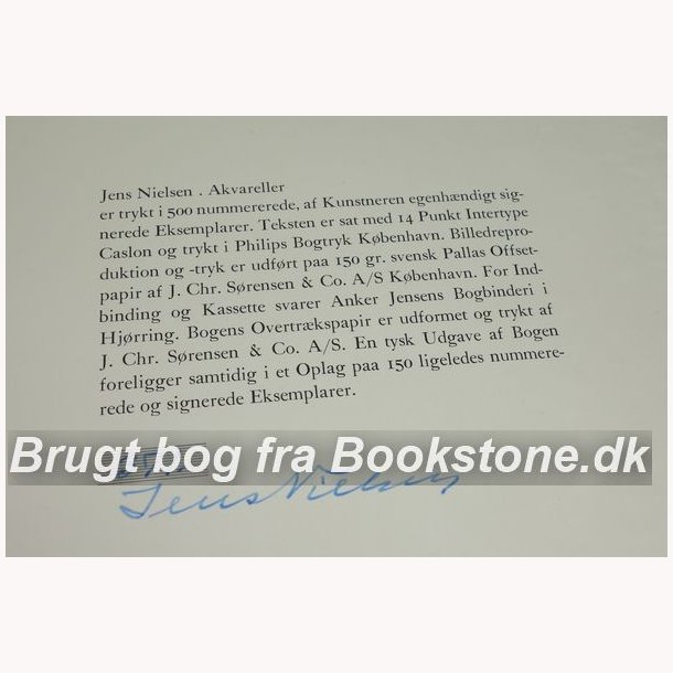 Jens Nielsen - Akvareller 