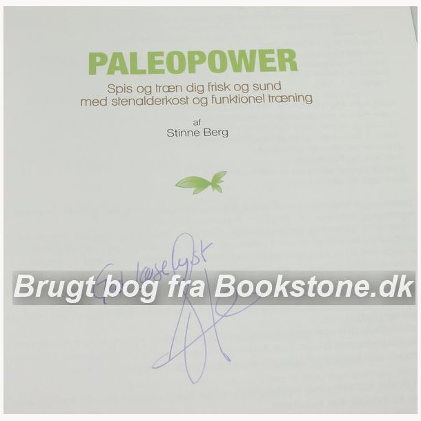 Paleopower - signeret