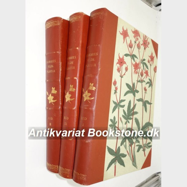 Danmarks vilde planter Bind 1-3: M. Skytte Christiansen