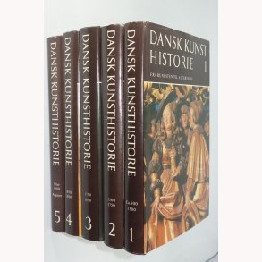 Dansk kunsthistorie Bind 1-5