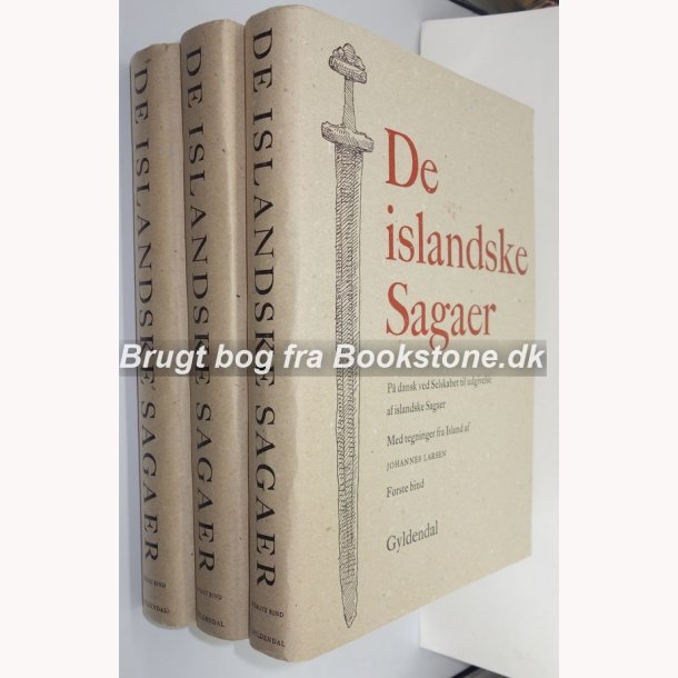De islandske Sagaer Bind 1-3