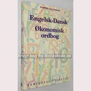 Engelsk-Dansk konomisk ordbog:Annemette Lyng Svensson