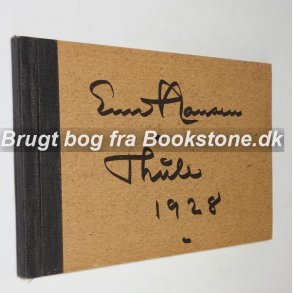 Ernst Hansen Thule 1928 - Tegneblok fra Thule 1928