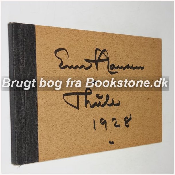 Ernst Hansen Thule 1928 - Tegneblok fra Thule 1928