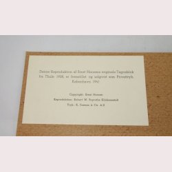 Ernst Hansen Thule 1928 - Tegneblok fra Thule 1928