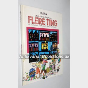 Flere ting af papkasser, papmache, hndlavet papir