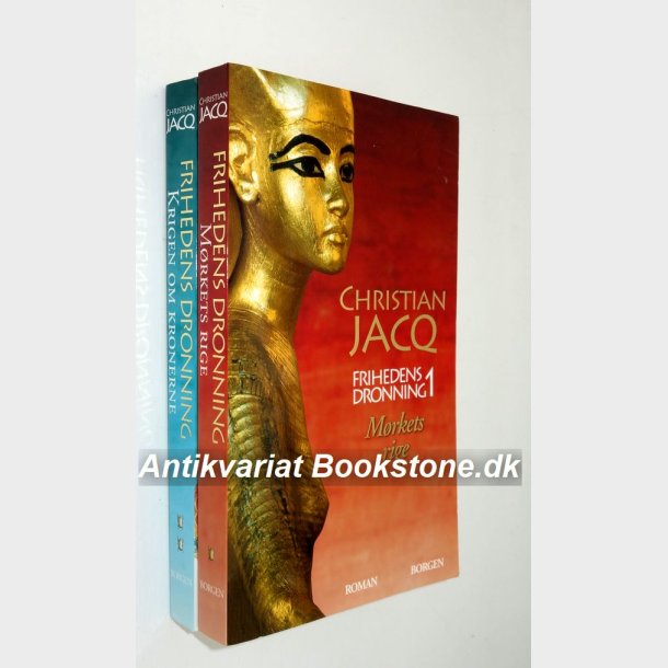 Frihedens dronning Bind 1+2: Christian Jacq