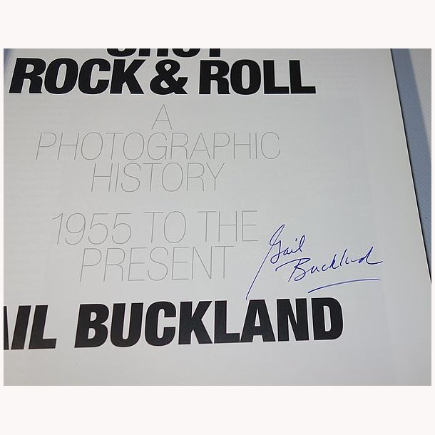 Who shot Rock &amp; Roll - signeret