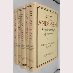 H.C. Andersen Samlede eventyr og historier Bind 1-5