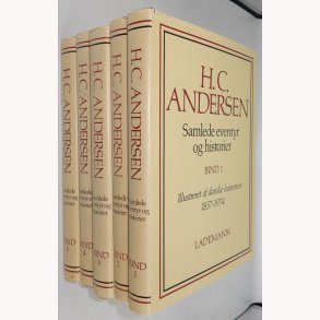 H.C. Andersen Samlede eventyr og historier Bind 1-5