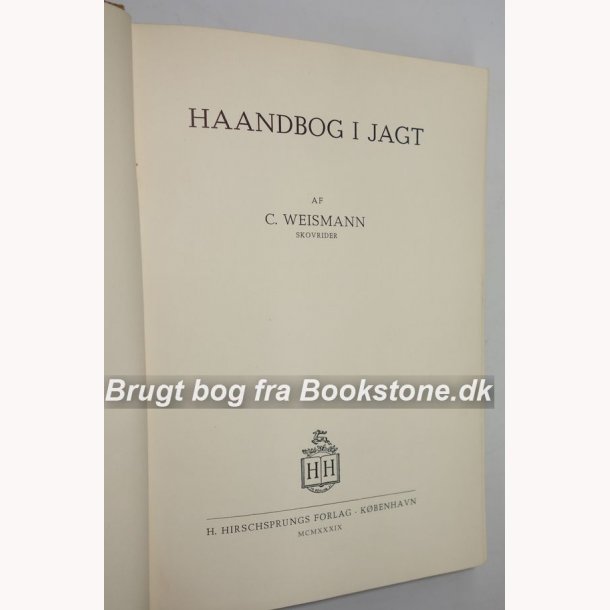 Haandbog i Jagt