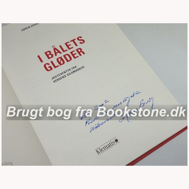 I blets glder - signeret 