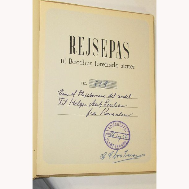 Med Bacchus p ventyr i Konsulatet