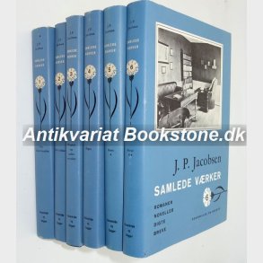 J.P. Jacobsen samlede vrker Bind 1-6