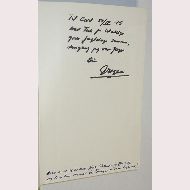 Jeg er jger - signeret