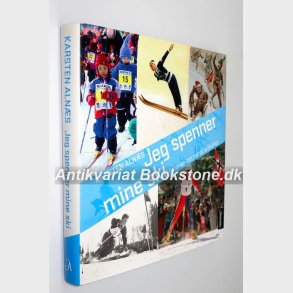 Jeg spenner mine ski