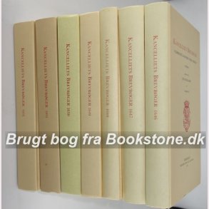 Kancelliets Brevbger i uddrag 1946-1952 i 7 Bind