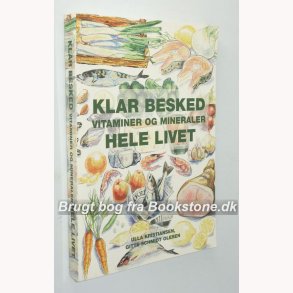 Klar besked vitaminer og mineraler hele livet