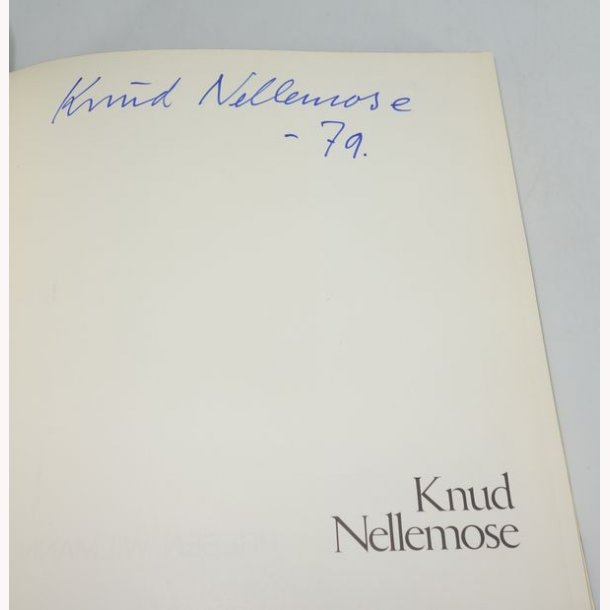 Knud Nellemose - signeret