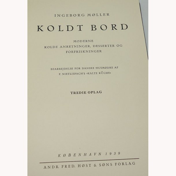 Koldt Bord