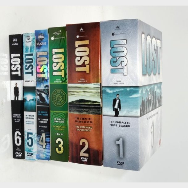 Lost - Komplet sson 1-6 DVD