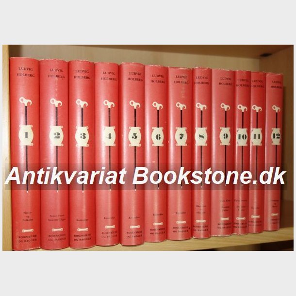 Ludvig Holberg Vrker i 12 bind