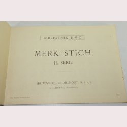 Merk Stich ll. Serie 
