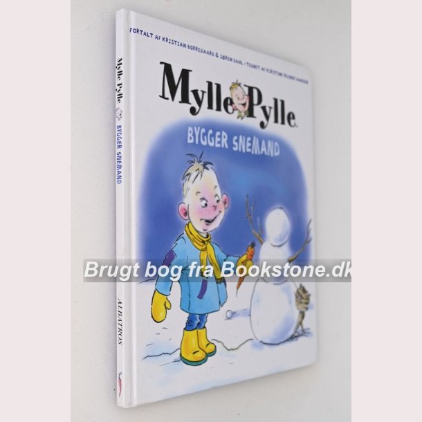 Mylle og Pylle bygger snemand