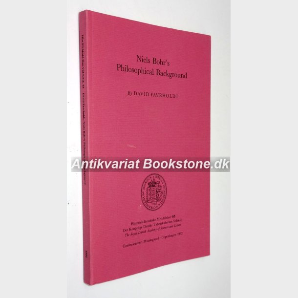 Niels Bohr&acute;s Philosophical Background