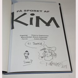 P sporet af Kim: Thierry Capezzone og S. Petersen (Signeret)