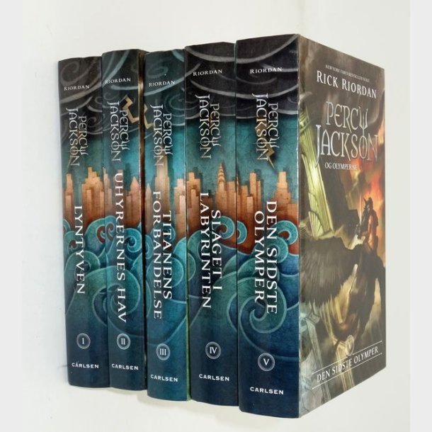Percy Jackson og Olymperne Bind 1-5: Rick Riordan
