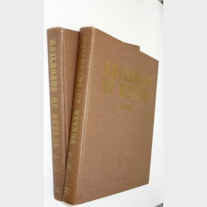 Railroads of nevada Volume 1 and 2: David F. Myrick